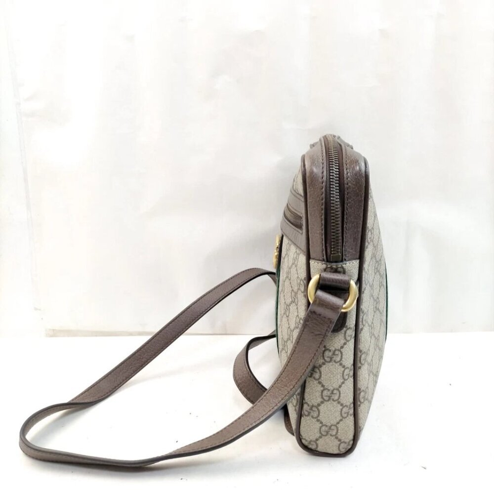 Gucci Shoulder Bag Brown PVC 760-032825 - Picture 3 of 14